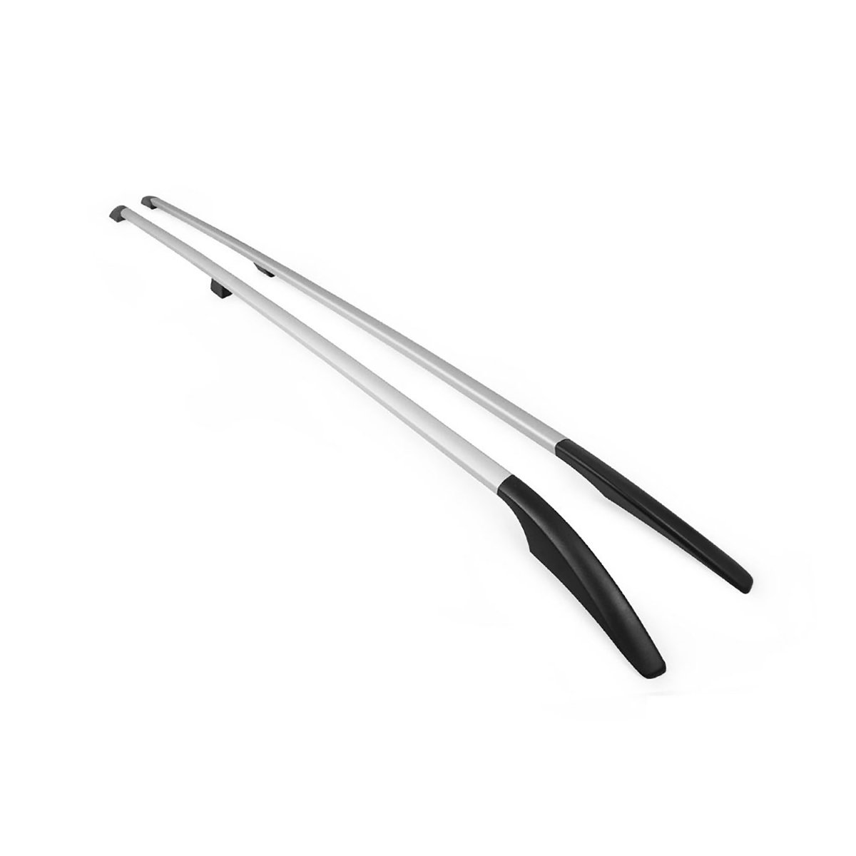 Volkswagen Touareg Roof Rails - Omac - Solid (Screw) Alu - Gray - '04-'10